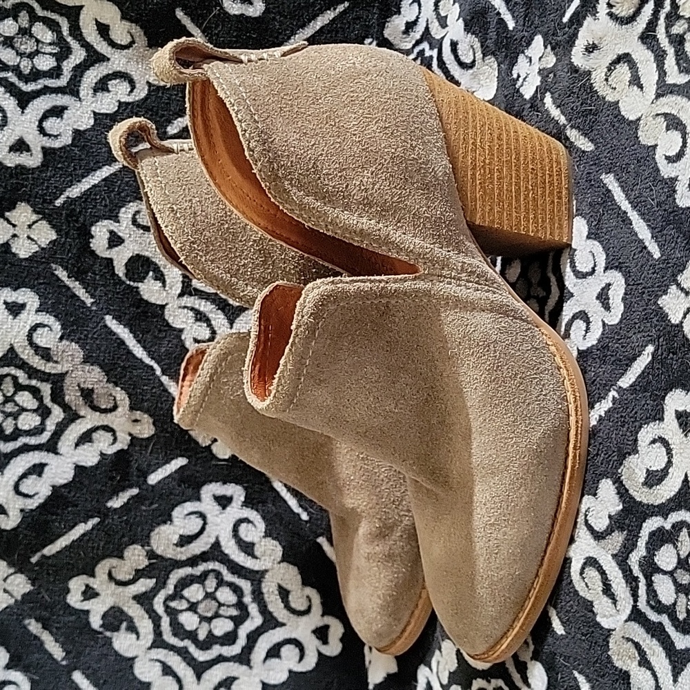 Jeffery Campbell Rosalee Suede Booties